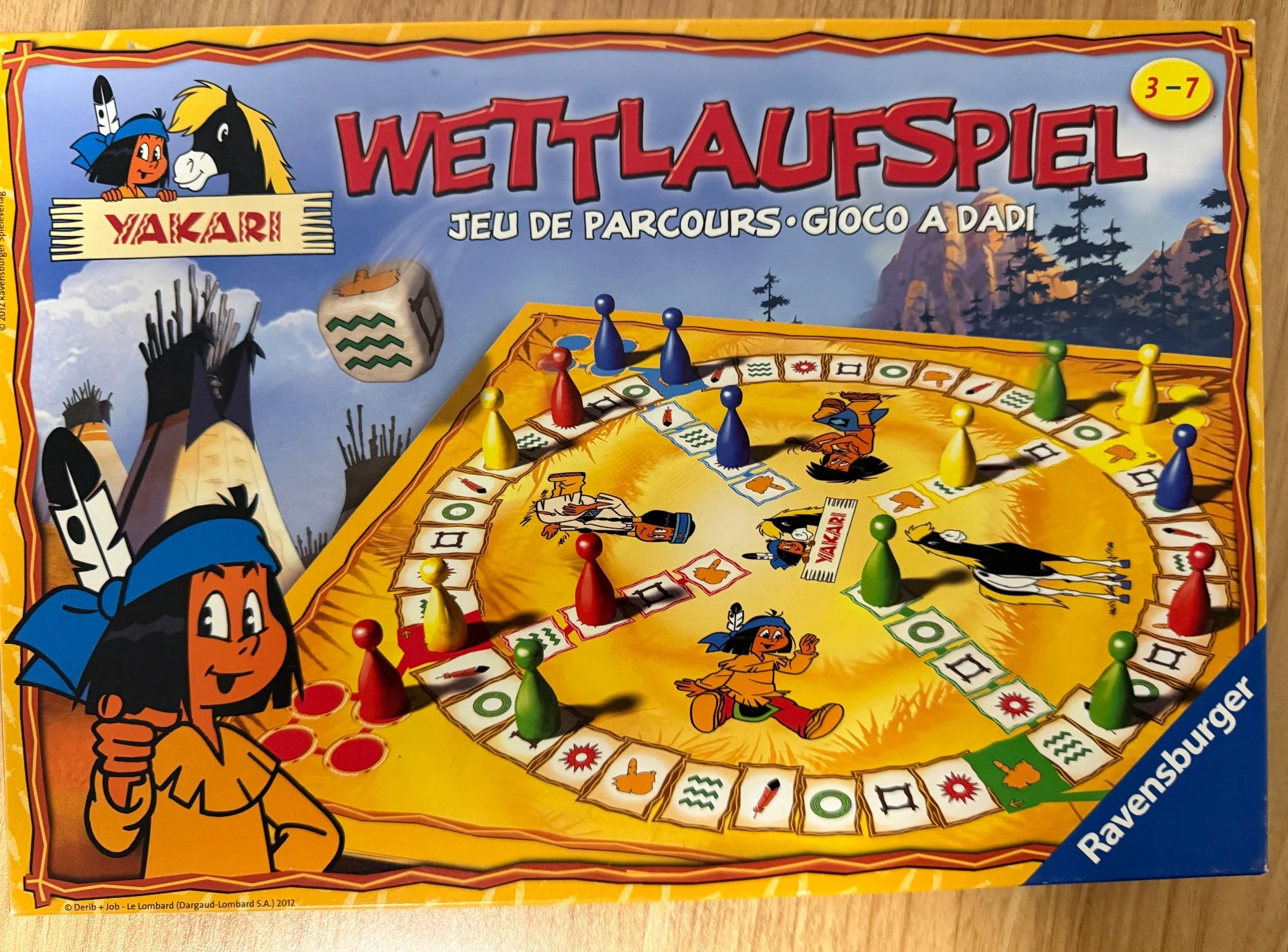 Wettlaufspiel - Yakari